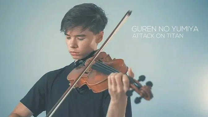 Attack on Titan Theme (Guren no Yumiya) - Violin by Alan Milan