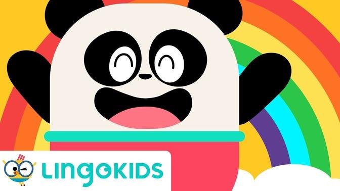 Rainbow Colors Song in English for Kids 🌈 Lingokids