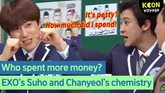 "You look like a miser!" Suho & Chanyeol's chemistry of fantasy(?) #EXO