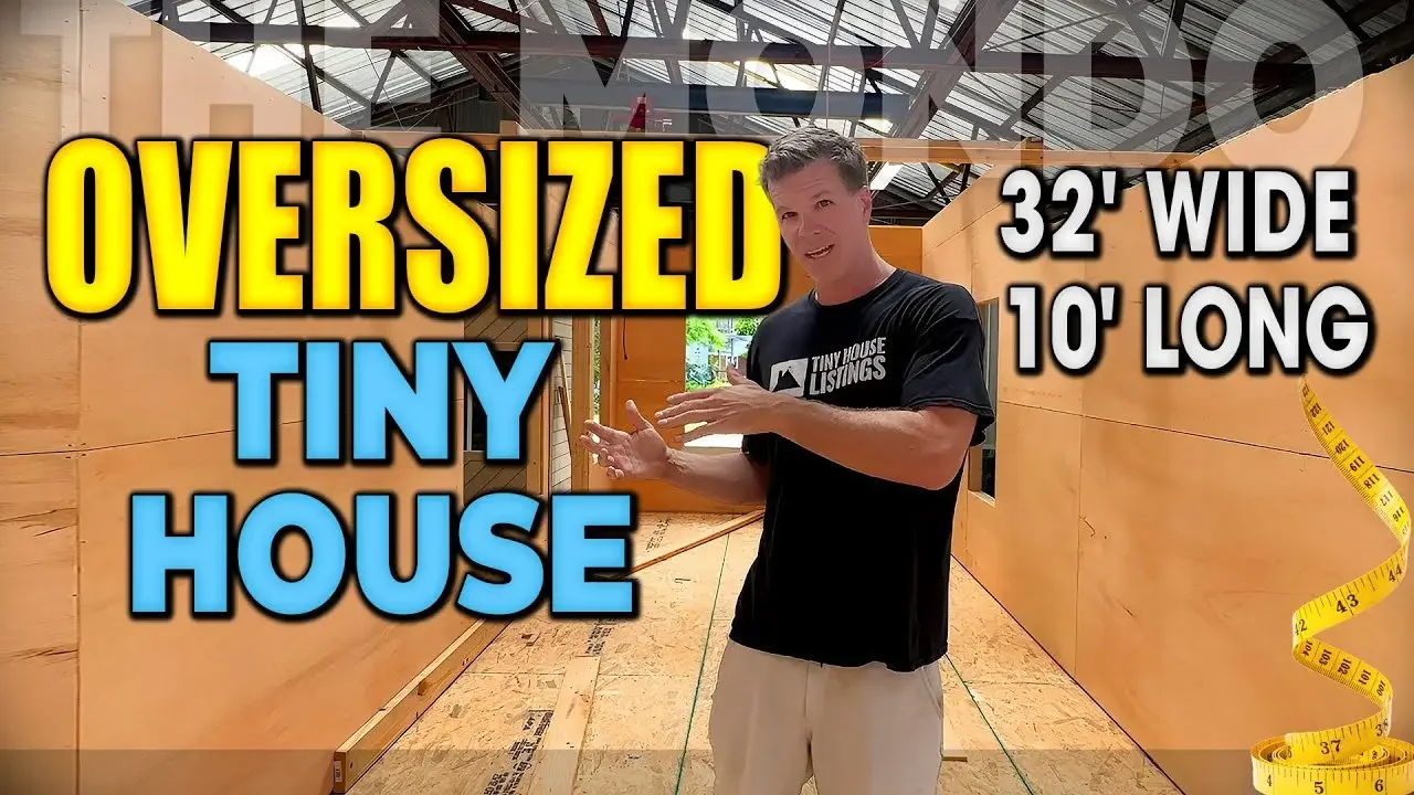 Introducing The Mondo! Our 32x10 "Tiny" House