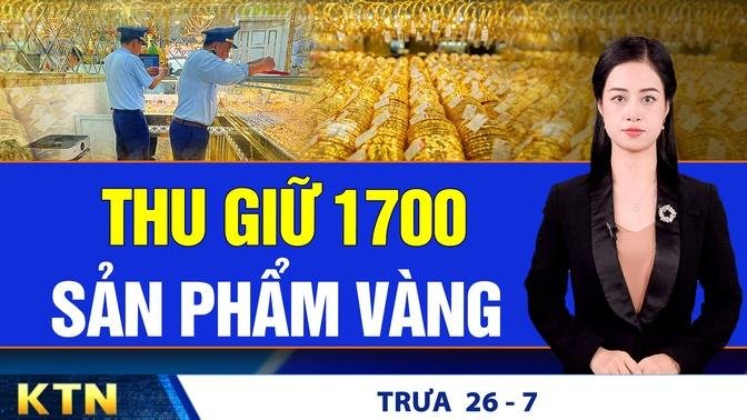 TRƯA 26/7: Ông Trump nói đảng Dân chủ 'đảo chính'; Miền Bắc sắp đón đợt mưa mới kéo dài