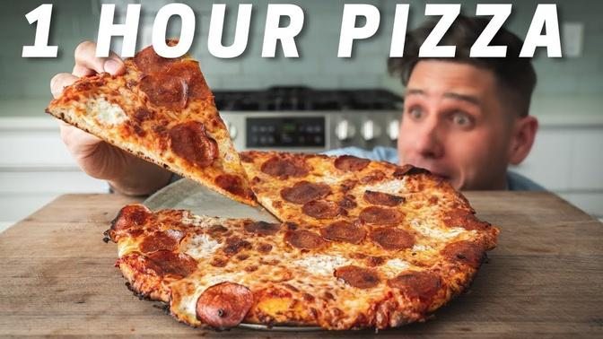 1 HOUR PIZZA?! (Perfect for Weeknights or Any Nights)