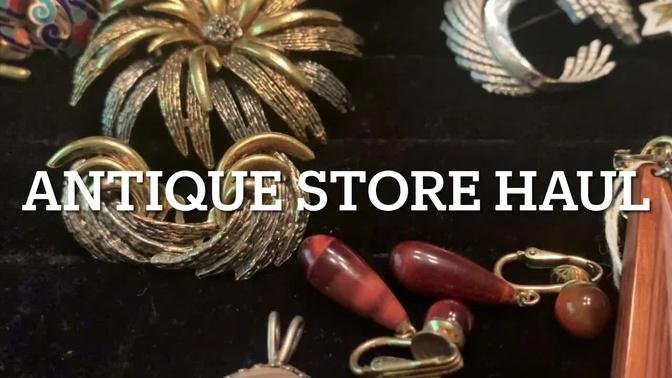 Vintage Jewelry Antique Store Haul