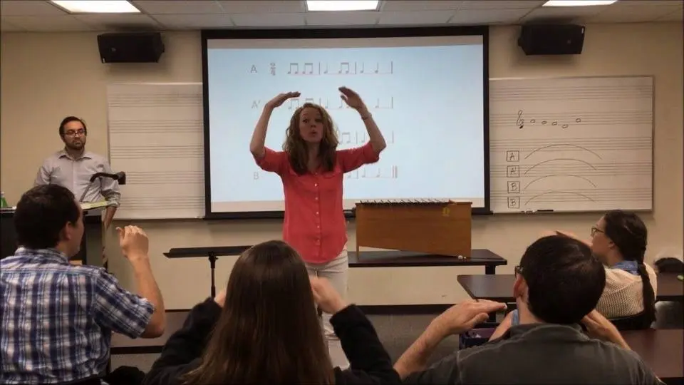 How to Teach Fourth Grade Music - Triple Meter New Song and Kinesthetic