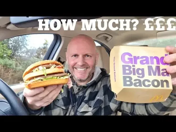 McDonald's Grand Big Mac Bacon Is Back! WHOPPING PRICE! £££