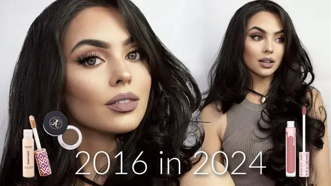 2016 Makeup in 2024 Tutorial🖤 Nostalgic Makeup!