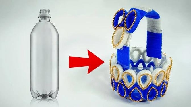 Best use of Empty Plastic Bottle | Recycle Idea | Crafts Junction