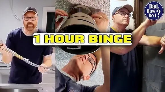 1 Hour of Home Fixes with Dad: Faucet, Ceiling Fan, Door & More!