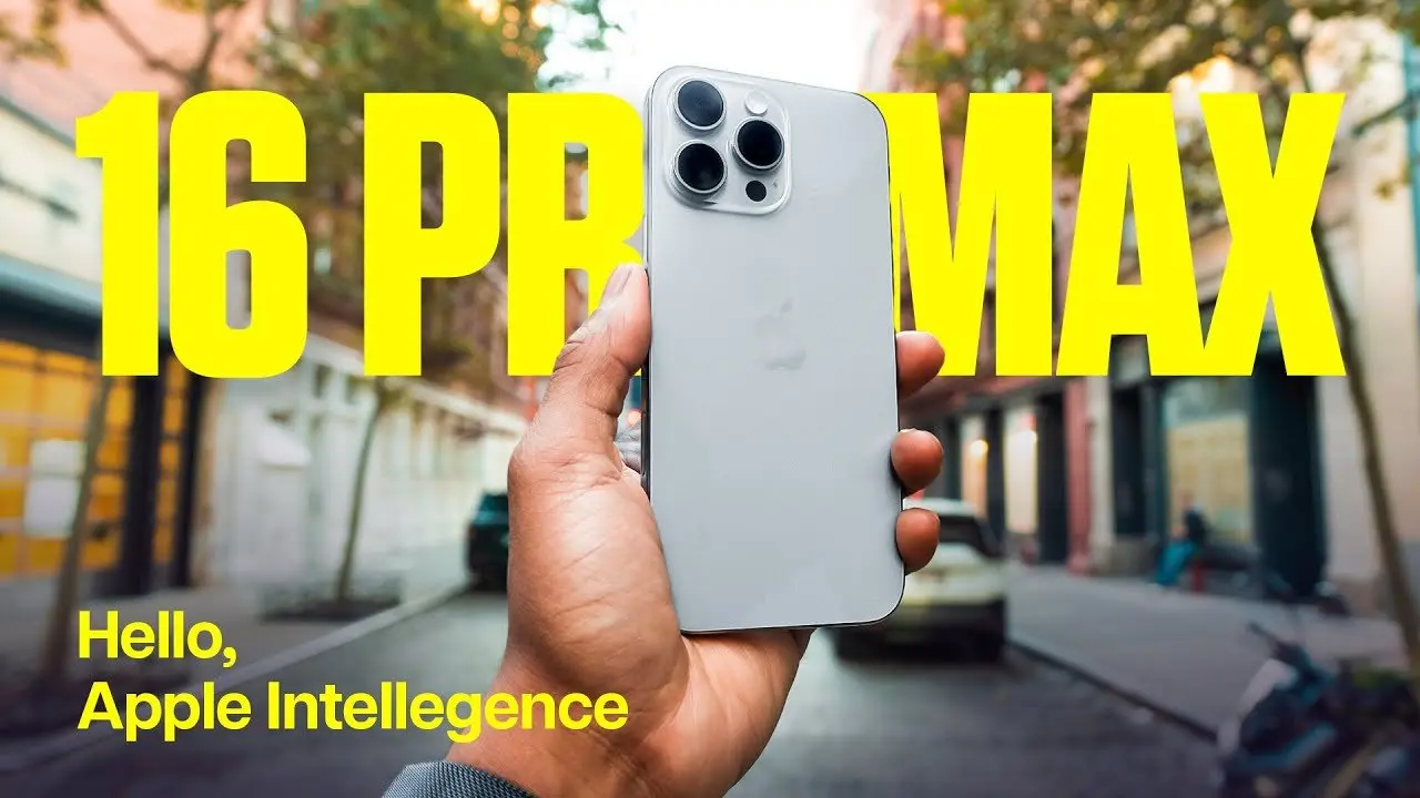 iPhone 16 Pro Max Review: One Month Later (Camera Control & Apple Intelligence)