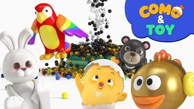Como | Ball Pit + More Episodes 26min | Cartoon video for kids | Como Kids TV