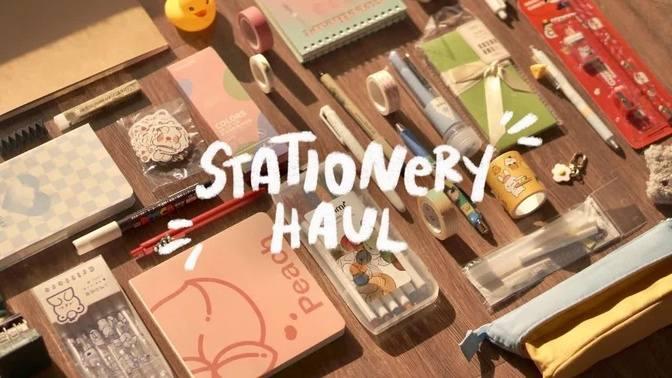 STATIONERY HAUL GIVEAWAY ✏️ ft. StationeryPal