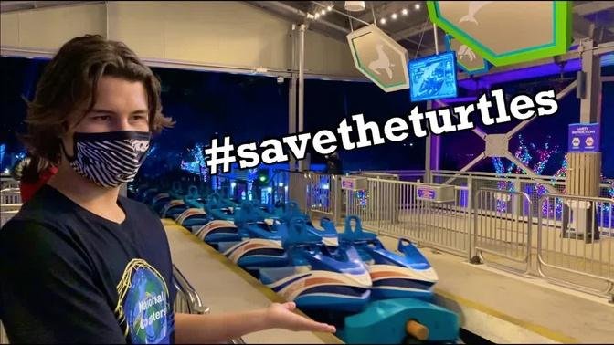 Chilling WIth National Coasters at Seaworld San Antonio Vlog #SaveTheTurtles