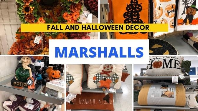 Halloween And Fall Decor At Marshalls  | Shop With Me | Halloween Decorating #marshalls