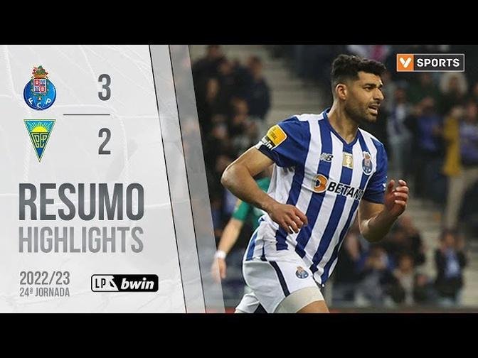 Highlights | Resumo: FC Porto 3-2 Estoril Praia (Liga 22/23 #24)