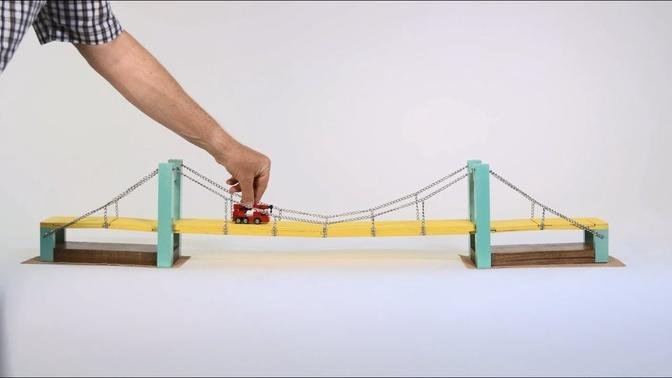 How do suspension bridges work?