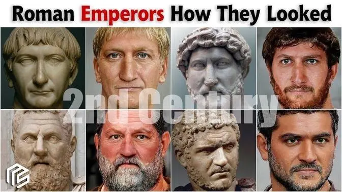 2nd Century Roman Emperors Realistic Face Reconstruction Using Ai And Photoshop 7981