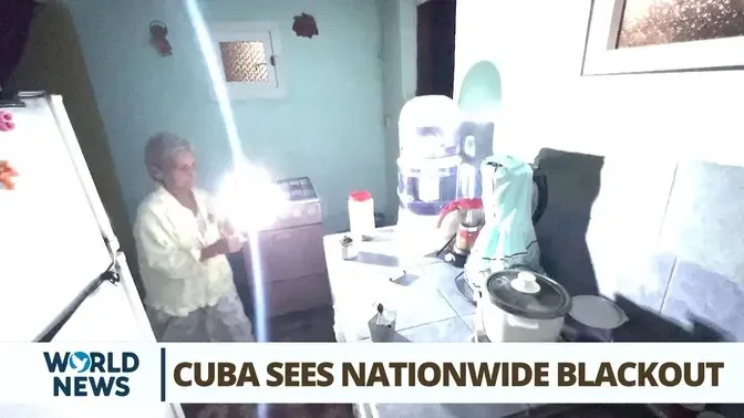 Cuba Sees Nationwide Blackout After Main Power Plant Fails