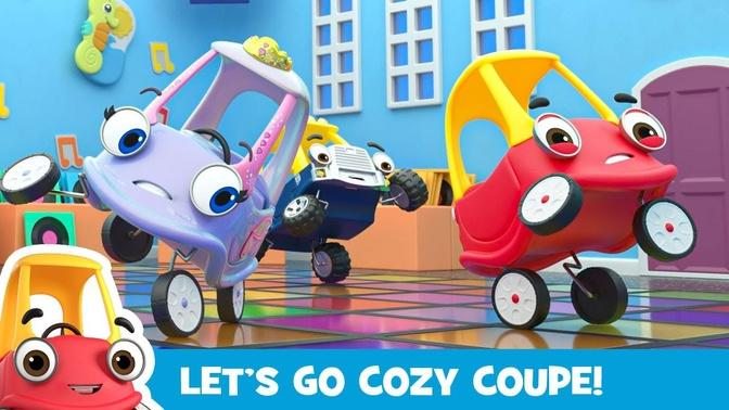 We're Dancing and Grooving - 'Til The Music Stops + More   Kids Videos   Let's Go Cozy Coupe