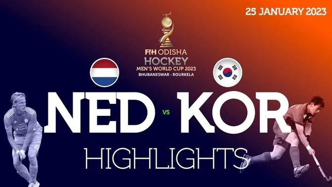 FIH Odisha Hockey Men's World Cup 2023 - Short Highlights : Netherlands vs Korea | #HWC2023