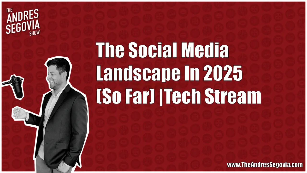 The Social Media Landscape In 2025 (So Far) | Guest: Yossi Schmidt