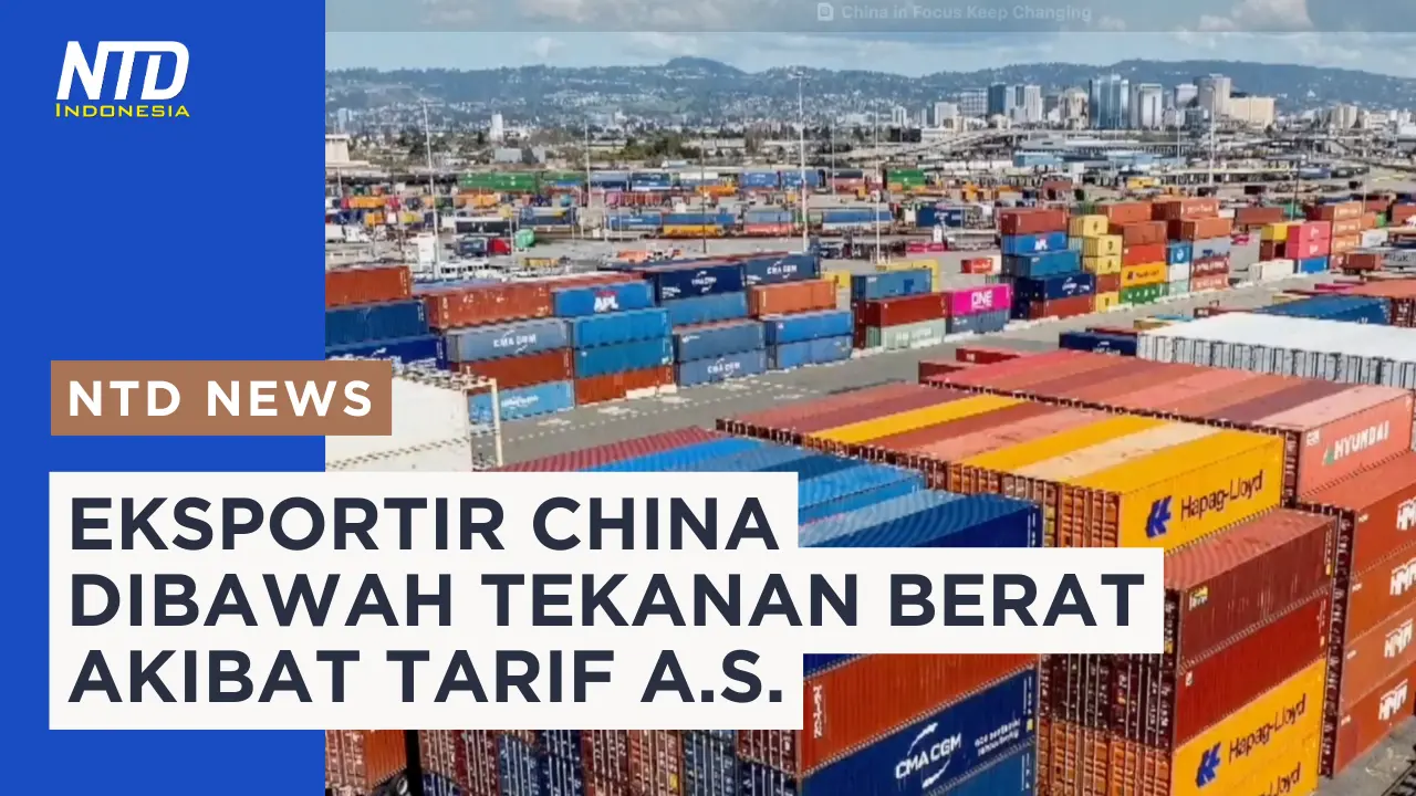 Eksportir China Dibawah Tekanan Akibat Tarif AS #eksportir  #tariftrump