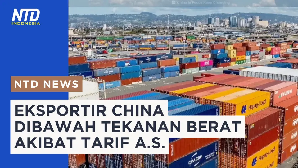 Eksportir China Dibawah Tekanan Akibat Tarif AS #eksportir  #tariftrump
