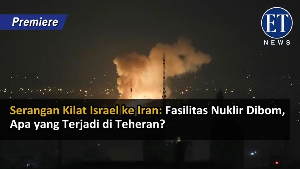 "Serangan Kilat Israel ke Iran: Fasilitas Nuklir Dibom, Apa yang Terjadi di Teheran?"