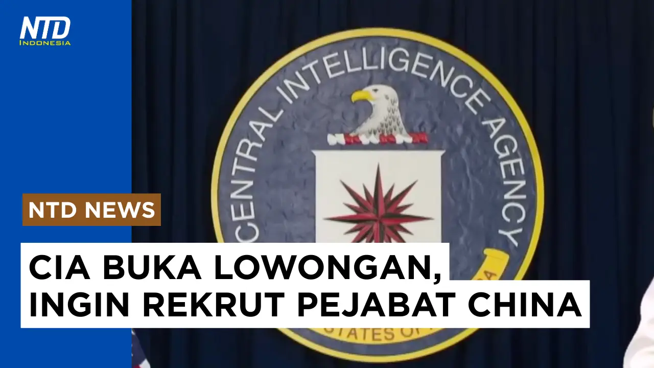 CIA Ingin Rekrut Pejabat China dengan Imbalan Menarik #CIA #intelijen