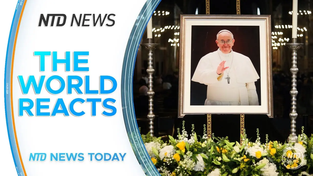 World Leaders React to Pope Francis's Death; Klaus Schwab Steps Down From WEF