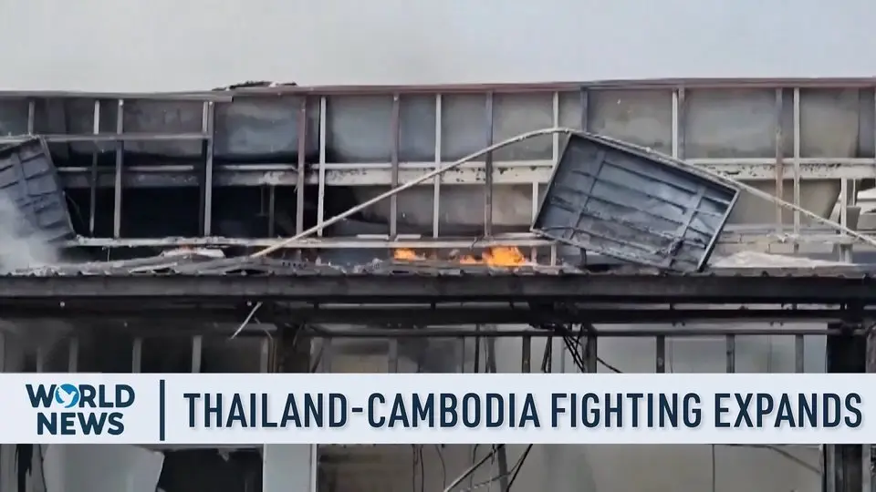 Thailand, Cambodia Exchange Heavy Artillery as Fighting Expands for Second Day