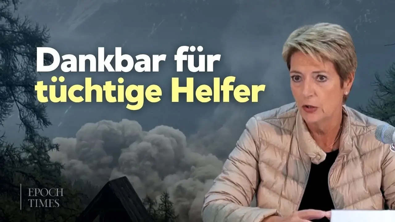 Gletschersturz auf Blatten: Schweizer Bundespräsidentin verspricht Hilfe und Zukunft des Bergdorfes