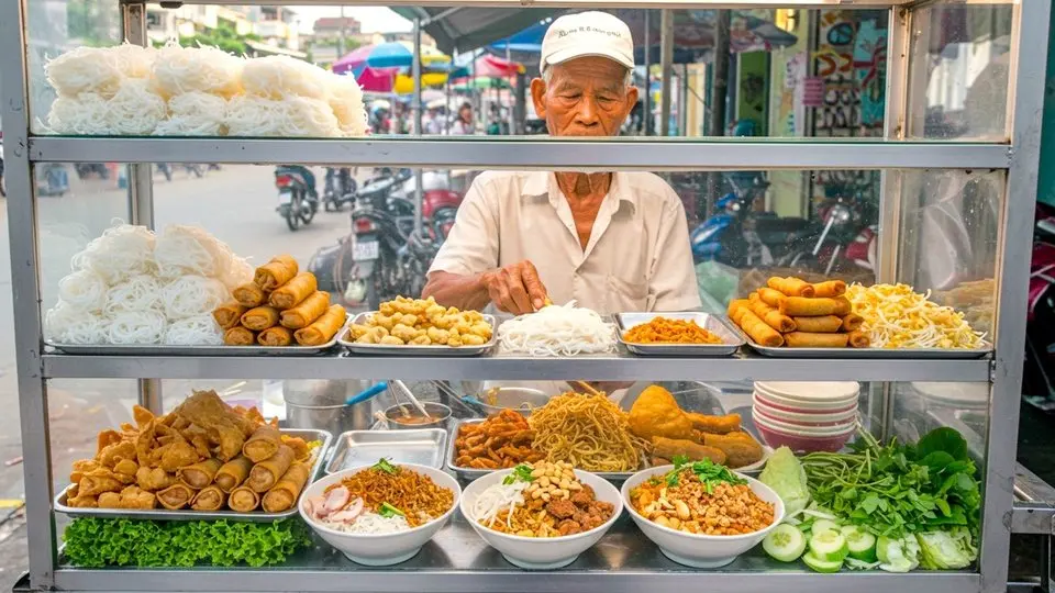 Cambodian Grandpa's $1 Meal Goes Viral! 🇰🇭