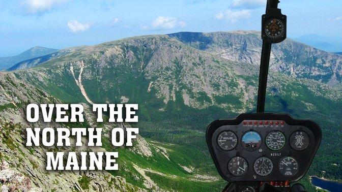 Over the North of Maine