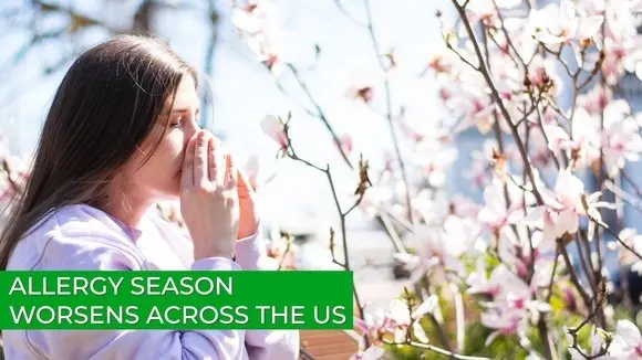Allergy Season Worsens Across the US