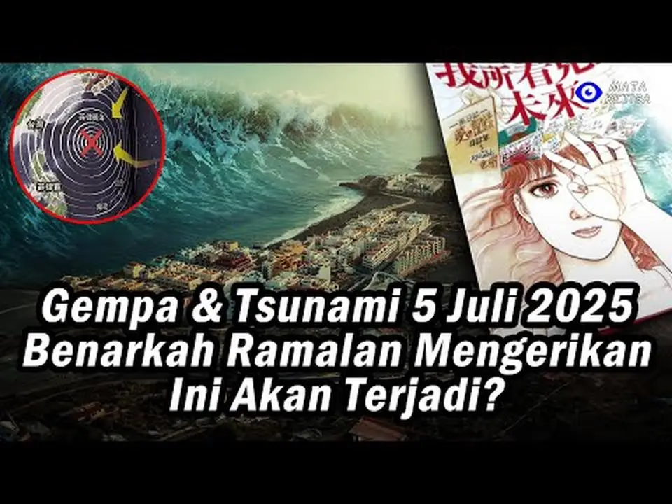 Gempa & Tsunami 5 Juli 2025: Benarkah ‘Ramalan Mengerikan’ Ini Akan Terjadi?