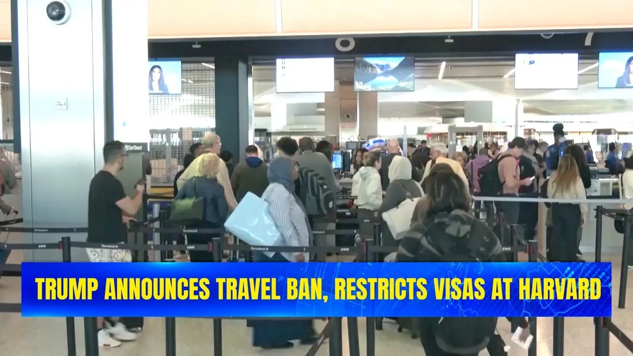Trump Announces Travel Ban for 12 Countries, Restricts Student Visas at Harvard
