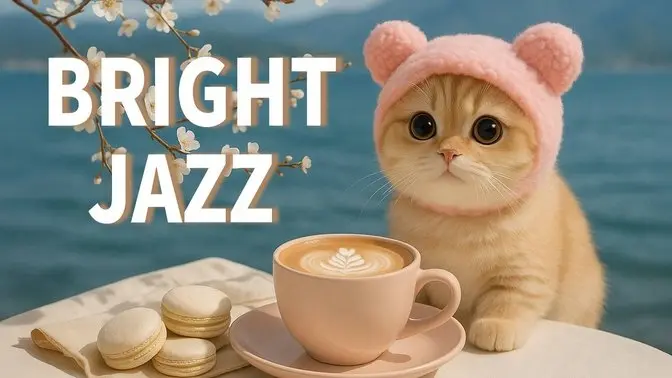 ☕ Bright Jazz & Bossa Nova Vibes • Cheerful Coffee Shop Music for Work & Focus