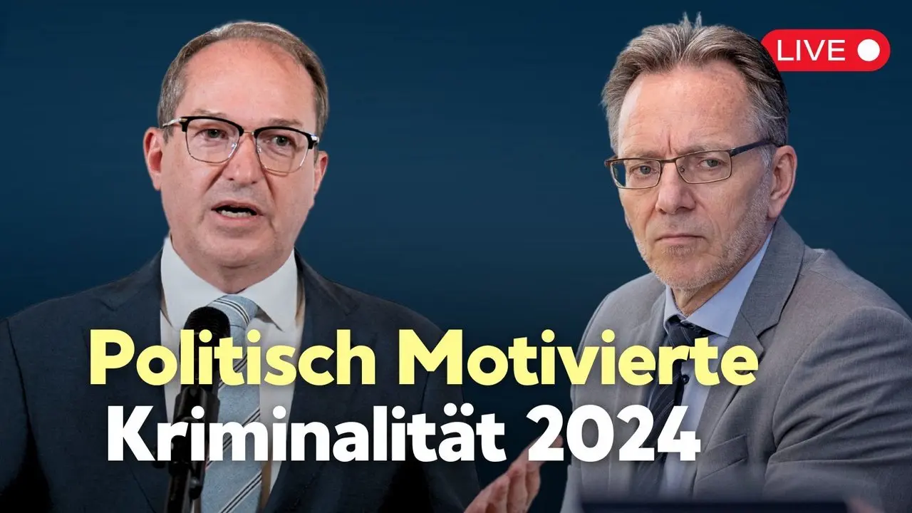 Dobrindt stellt Zahlen für die Politisch Motivierte Kriminalität 2024 vor