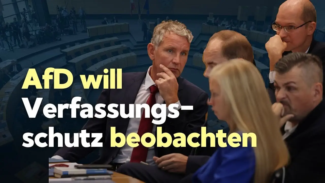 Thüringen: AfD zieht wegen Ausschluss aus Kontrollgremium vors Verfassungsgericht