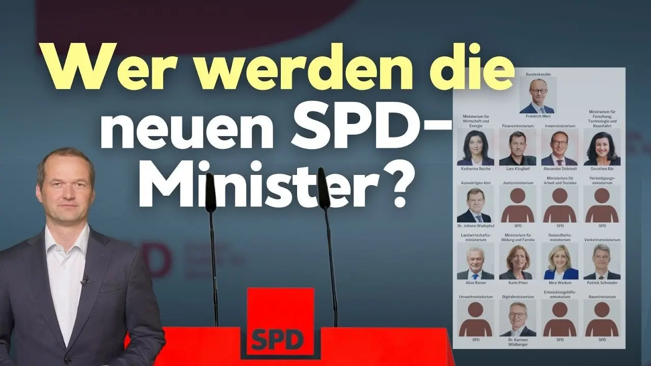 Das könnten die SPD-Minister der neuen Bundesregierung werden