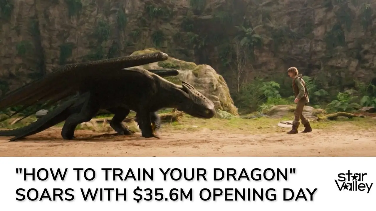 "How to Train Your Dragon" Soars with $35.6M Opening Day