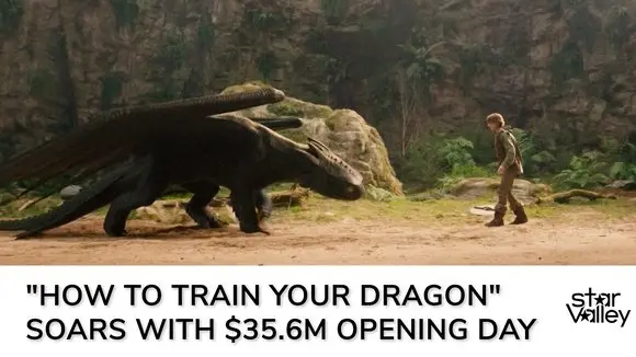 "How to Train Your Dragon" Soars with $35.6M Opening Day