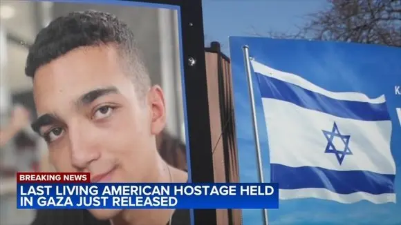 American-Israeli hostage Edan Alexander freed from Hamas captivity