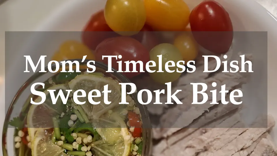 Mom’s Timeless Shine ✨ | Sweet Pork Bite (หมูคำหวาน) & Her Quiet Love 💛🌼🌙 #gjwmothersday2025  #momrecipe