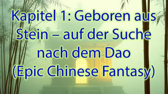 Kapitel 1: Geboren aus Stein – auf der Suche nach dem Dao (Epic Chinese Fantasy)