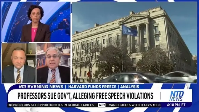 Professors Sue Government, Alleging Free Speech Violations