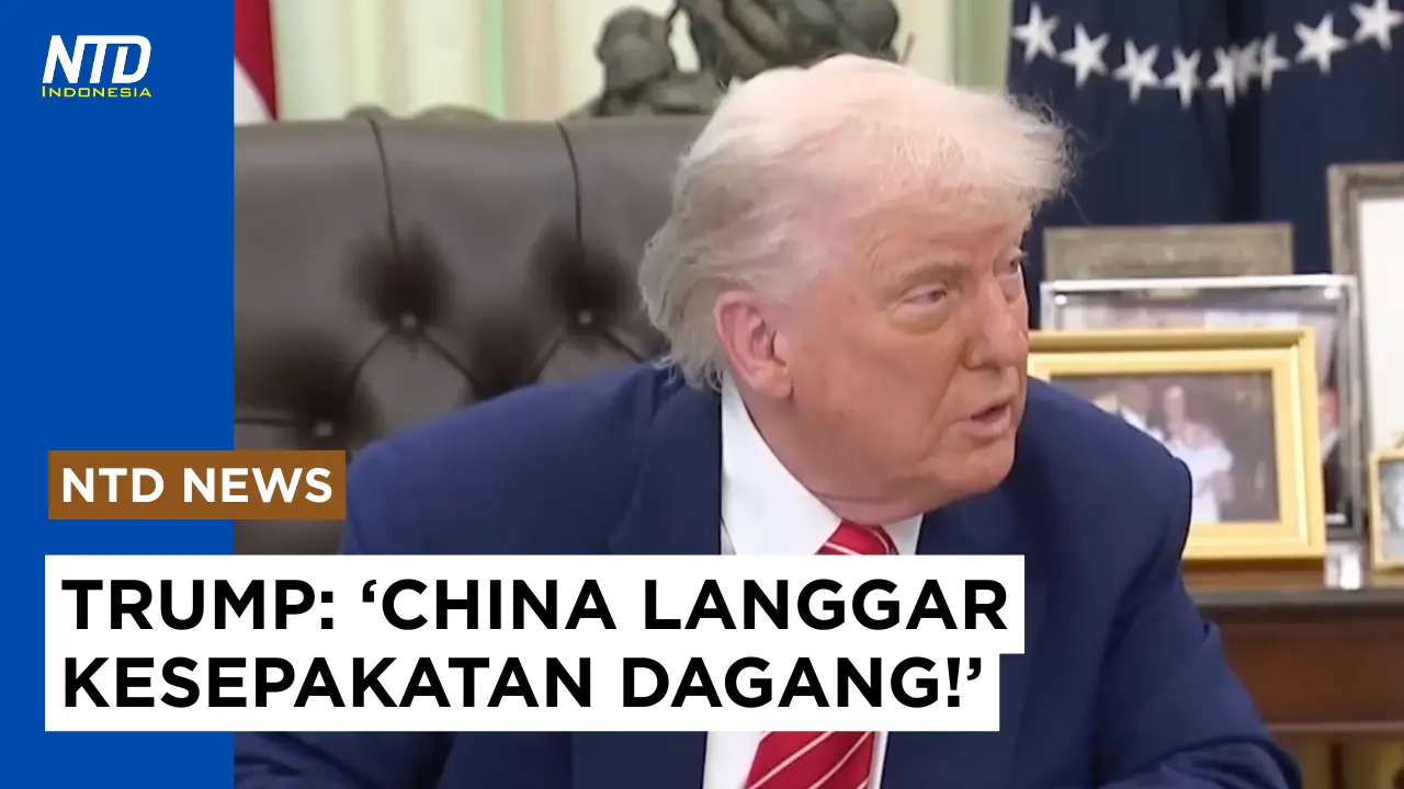 Trump: ‘China Tidak Patuhi Kesepakatan Dagang!’ #perangdagang #perangtarif