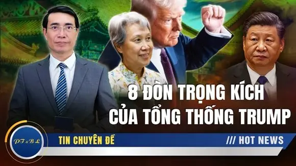 Tổng thống Trump viết 'hịch' kể tội gian lận thương mại của Bắc Kinh!
