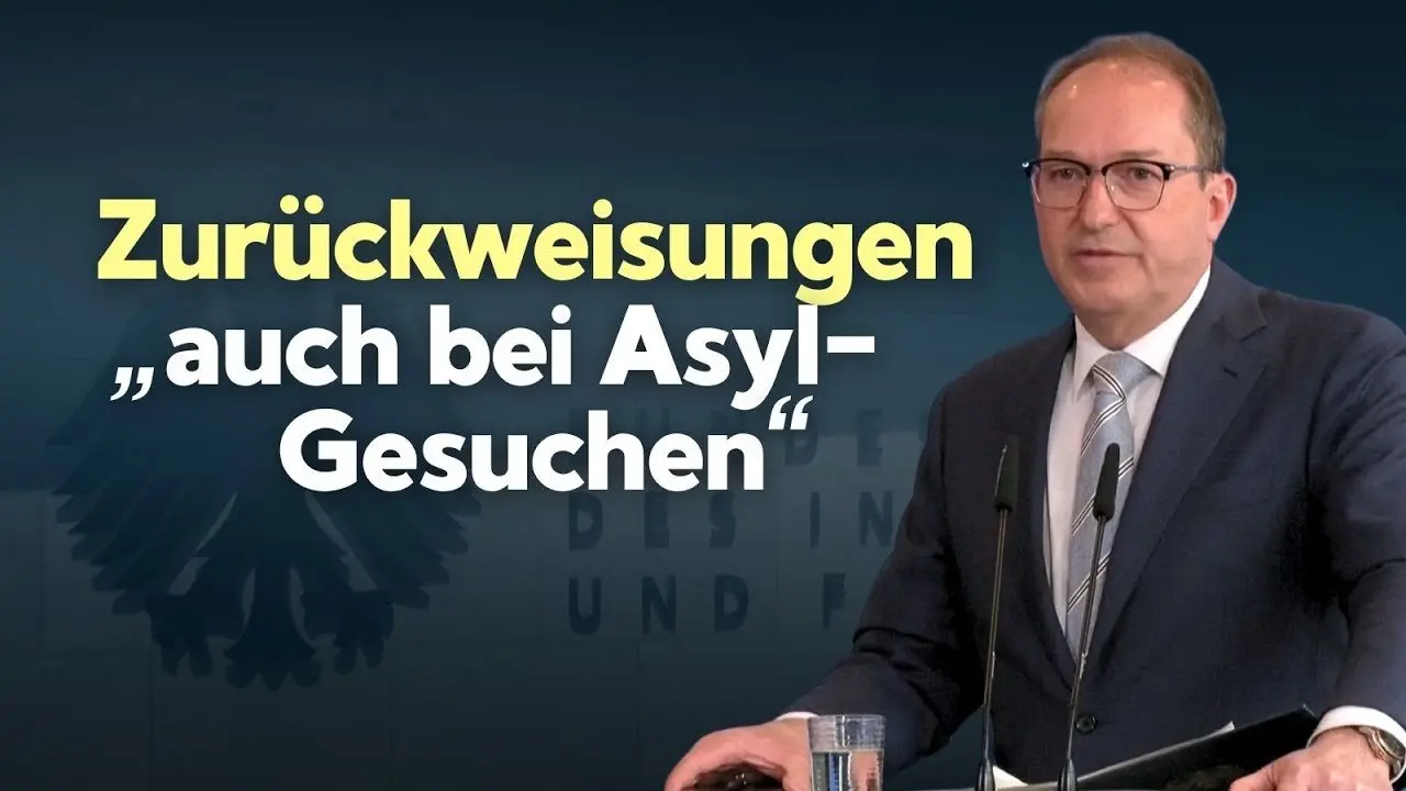 Bundesinnenminister: Schärfere Kontrollen und Zurückweisungen von Asylsuchenden