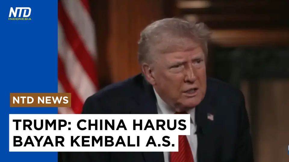 Trump: China Harus Bayar Kembali Amerika #tariftrump #perangdagang